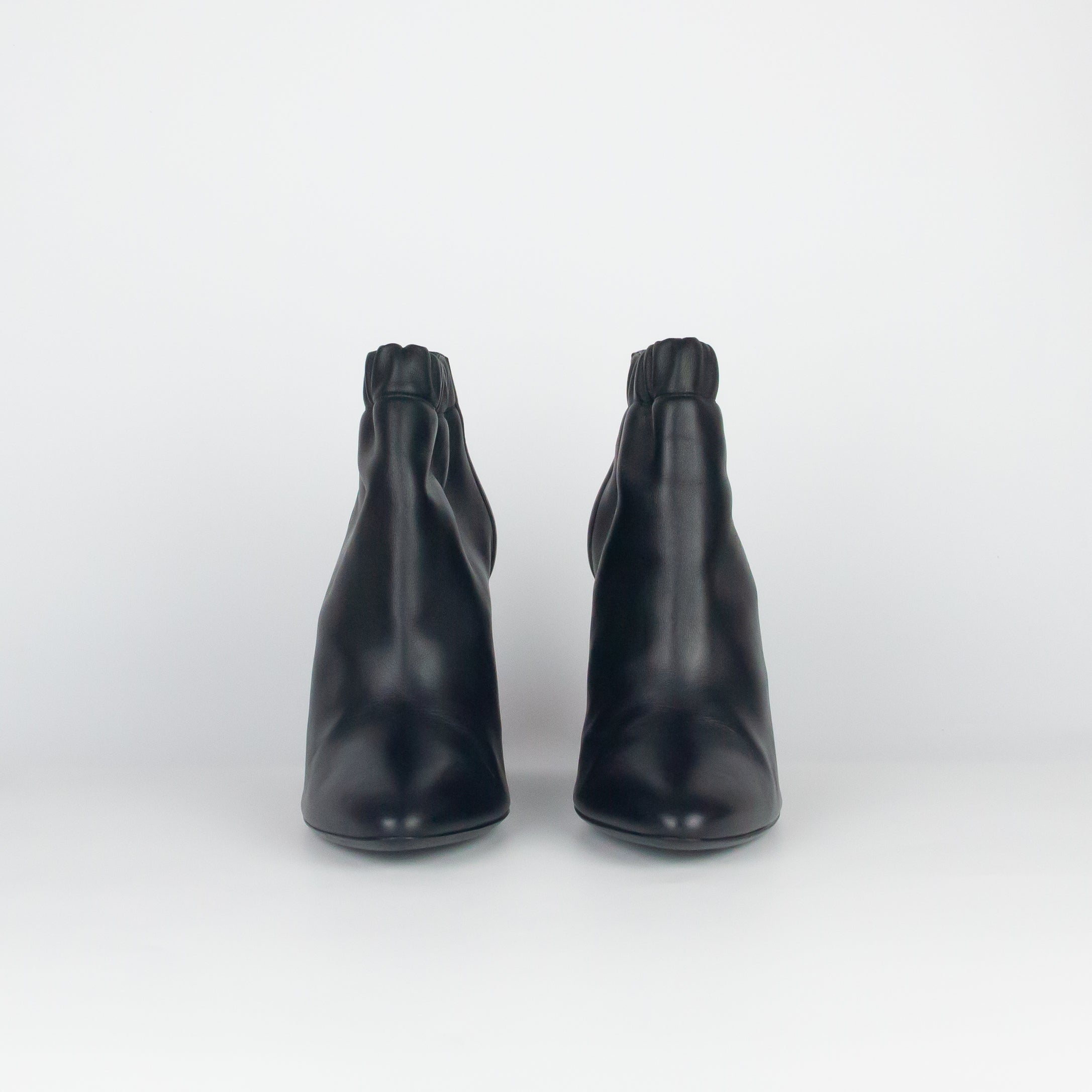 pierre hardy bottines cuir noir effet bois boots1